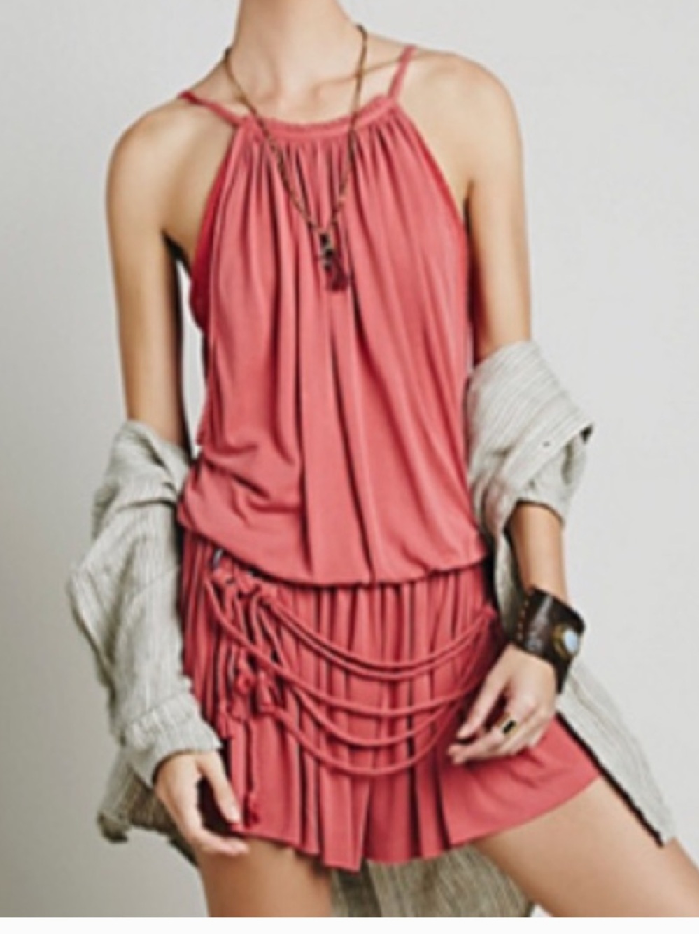 Free People Dust In The Wind romper NWT